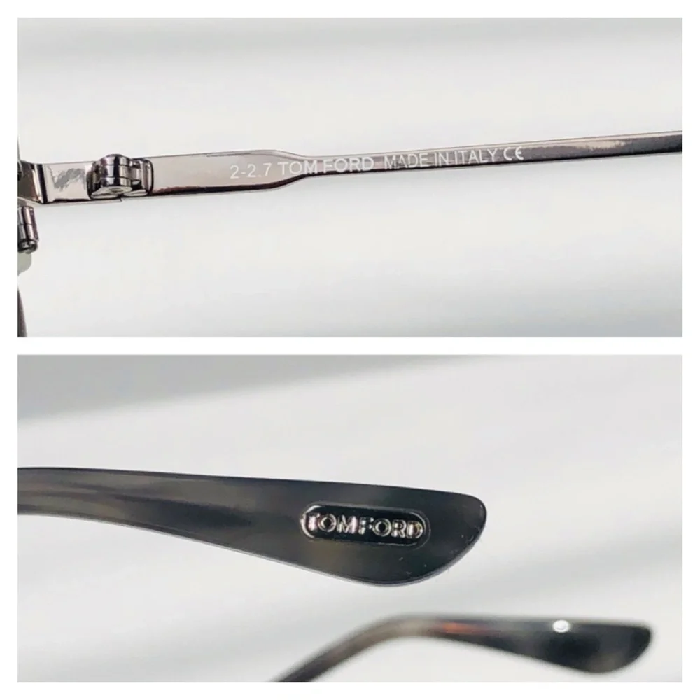 New Tom Ford Lara-02 Grey Square Sunglasses - Picture 7 of 16